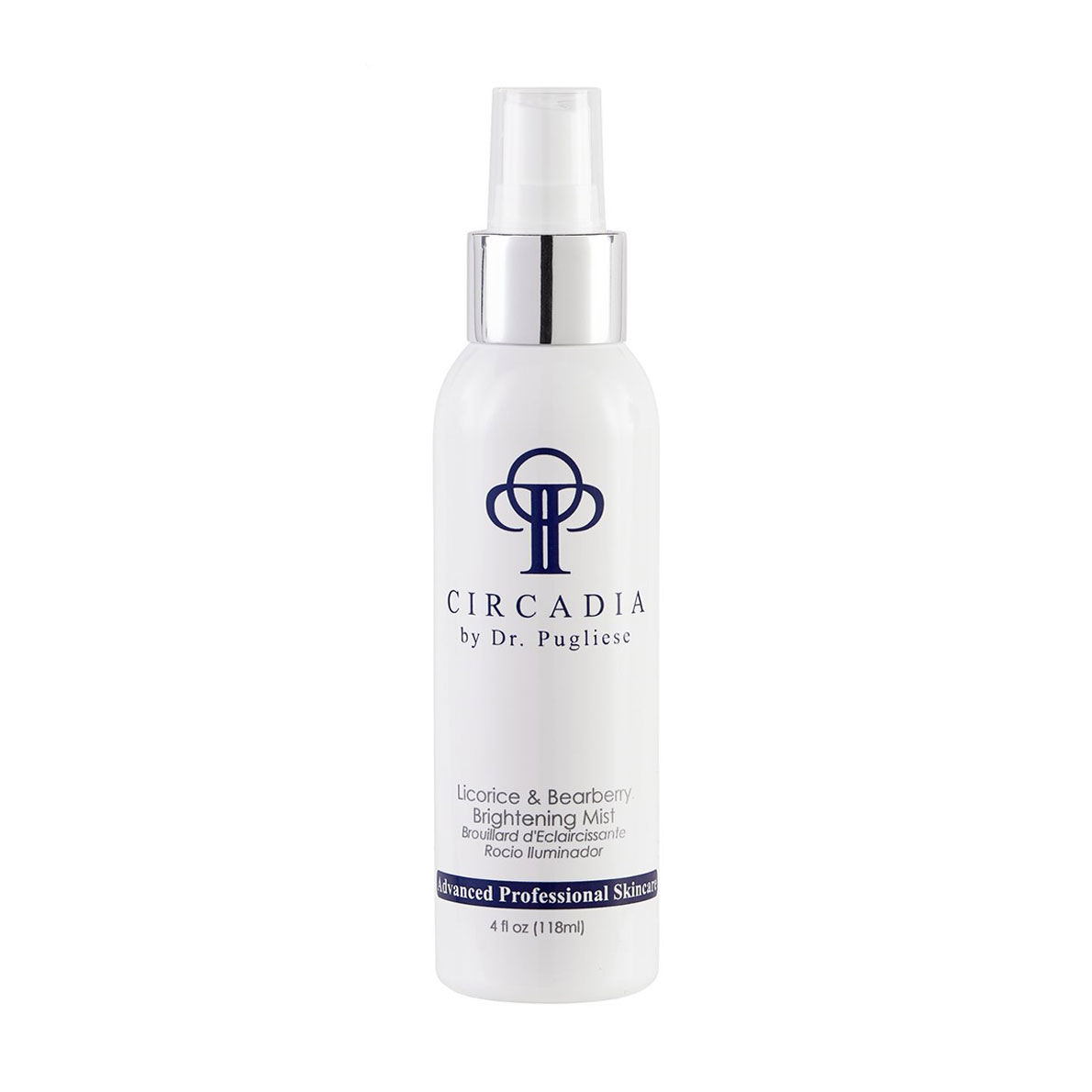 Спрей для обличчя Circadia Licorice &amp; Bearberry Brightening Mist з екстрактом солодки та мучниці, 118 мл